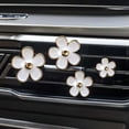 thumbnail image 1 of Daisy Air Vent Clips, 4 Pcs Cute Flower Car Air Freshener Clip, Car Air Conditioning Outlet Clip Charm, Car Interior Decor Accessories for Women, White, Air Fresheners, 1 of 9