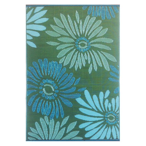 Daisy Aqua Green