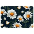 thumbnail image 1 of Daisy Area Rugs: Polyester Non-Slip Kitchen Mat Office Rug - Machine Washable, 1 of 6