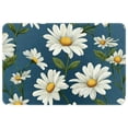 thumbnail image 1 of Daisy Area Rugs: Polyester Non-Slip Kitchen Mat Office Rug - Machine Washable, 1 of 6
