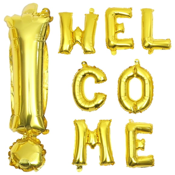 Daisy Balloons Welcome to Balloon Birthday Party Balloons Office 40CM Golden