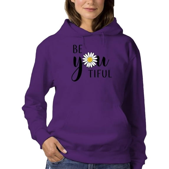 Daisy Be Youtiful Hoodie Women -Image by Shutterstock, Female 3X-Large