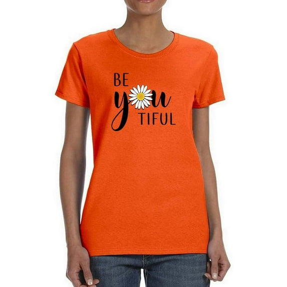 Daisy Be Youtiful T-Shirt Women -Image by Shutterstock, Female Large