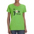 thumbnail image 1 of Daisy Be Youtiful T-Shirt Women -Image by Shutterstock, Female Small, 1 of 4
