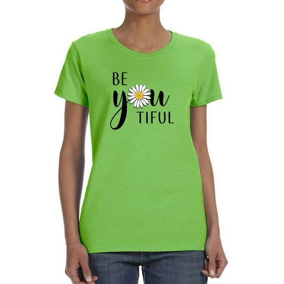 Daisy Be Youtiful T-Shirt Women -Image by Shutterstock, Female Small