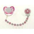 thumbnail image 1 of Daisy Beaded Pacifier Clip, 1 of 4