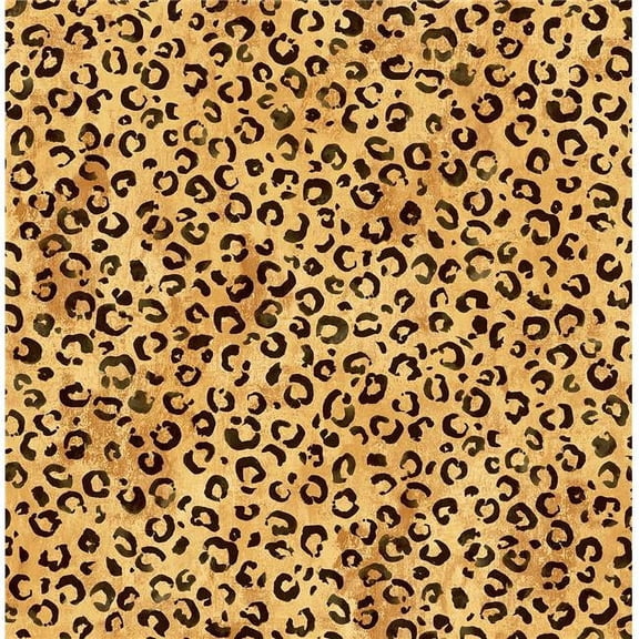Daisy Bennett DB20606 20.5 in. x 18 ft. Classic Leopard Peel & Stick Wallpaper, Natural Tan