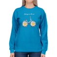 thumbnail image 1 of Daisy Bicycle Spring Air Sweatshirt Women -Image by Shutterstock, Female Medium, 1 of 4