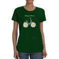 thumbnail image 1 of Daisy Bicycle Spring Air T-Shirt Women -Image by Shutterstock, Female Medium, 1 of 4