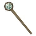 thumbnail image 1 of Daisy Book Lovers' Lace Bookmark in Antique Bronze - a Book Mark Accessory for Readers, 1 of 5
