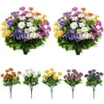 thumbnail image 1 of Simulated Daisies Imitation Flowers Bouquet, Realistic Plastic Floral Arrangement for Outdoor Garden & Home Decor, 1 of 9