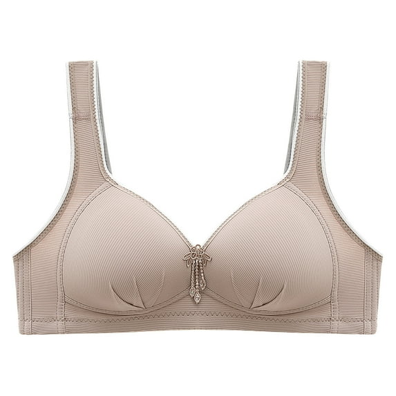 Daisy Bra, Women's Printing Gathered Together Daily Bra Underwear No Rims, Girls Sports Bras