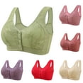 thumbnail image 1 of Daisy Bra for Seniors, Front Snap Closure Bras, Front Snaps Daisy Bras for Older Women, 1 of 4