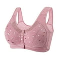 thumbnail image 1 of Daisy Bra for Seniors, Front Snap Closure Bras, Front Snaps Daisy Bras for Older Women, 1 of 3