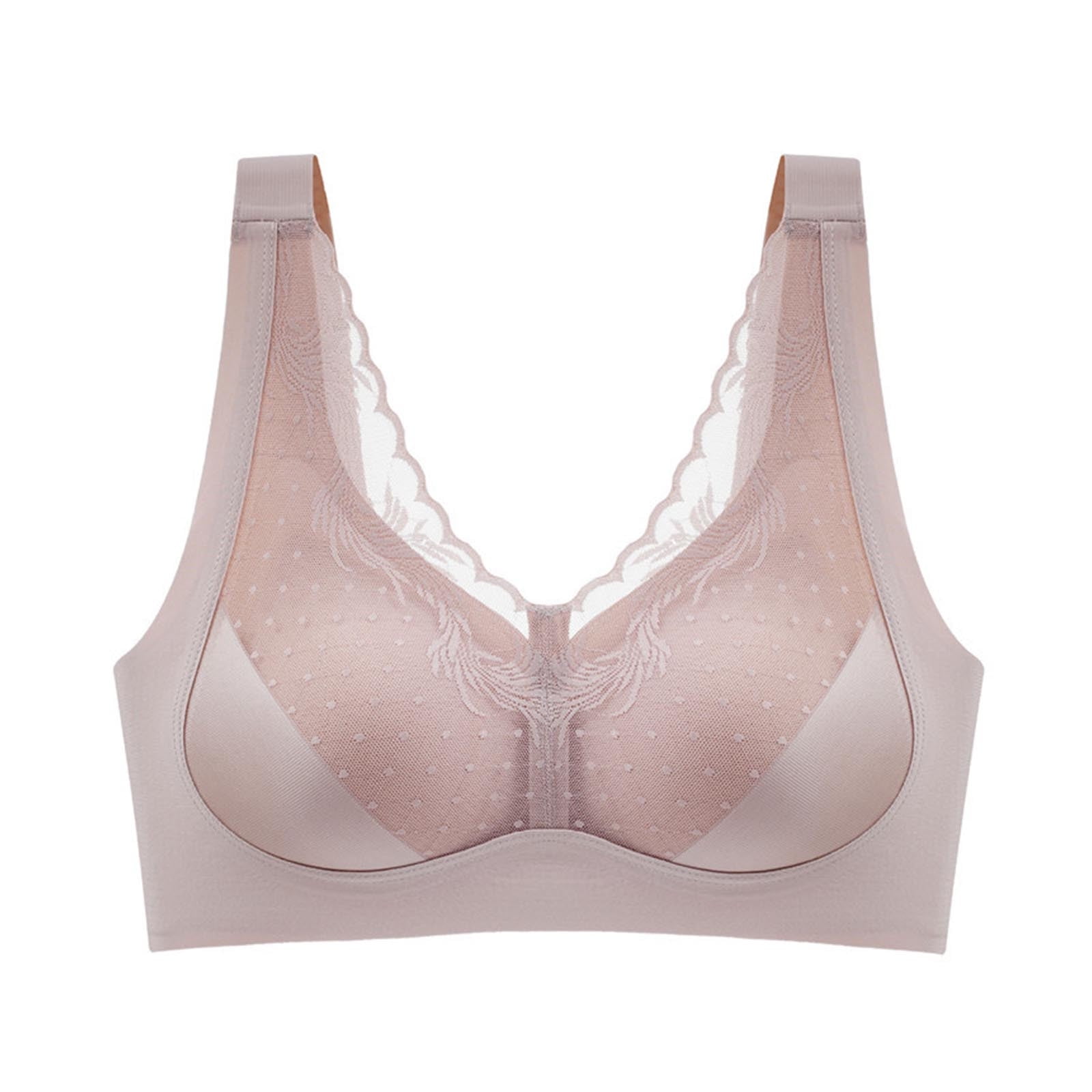 Daisy Bra for Seniors/Womens No Wire Front Button Closure Bras