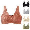 thumbnail image 1 of Daisy Bras, 2025 Upgrade Front Closure Bra Cotton Bra Daisy Bras for Older Women, Comfortable Bra No Underwire Plus Size Bra, 1 of 6