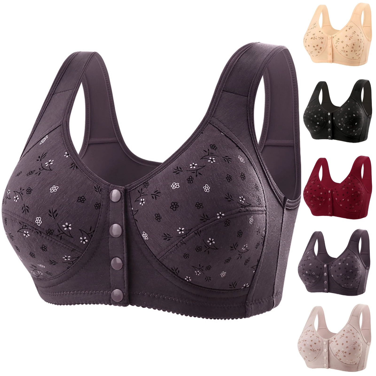 Daisy Bras, 2026 New Front Snap Bras for Older Women, Daisy Bra for ...