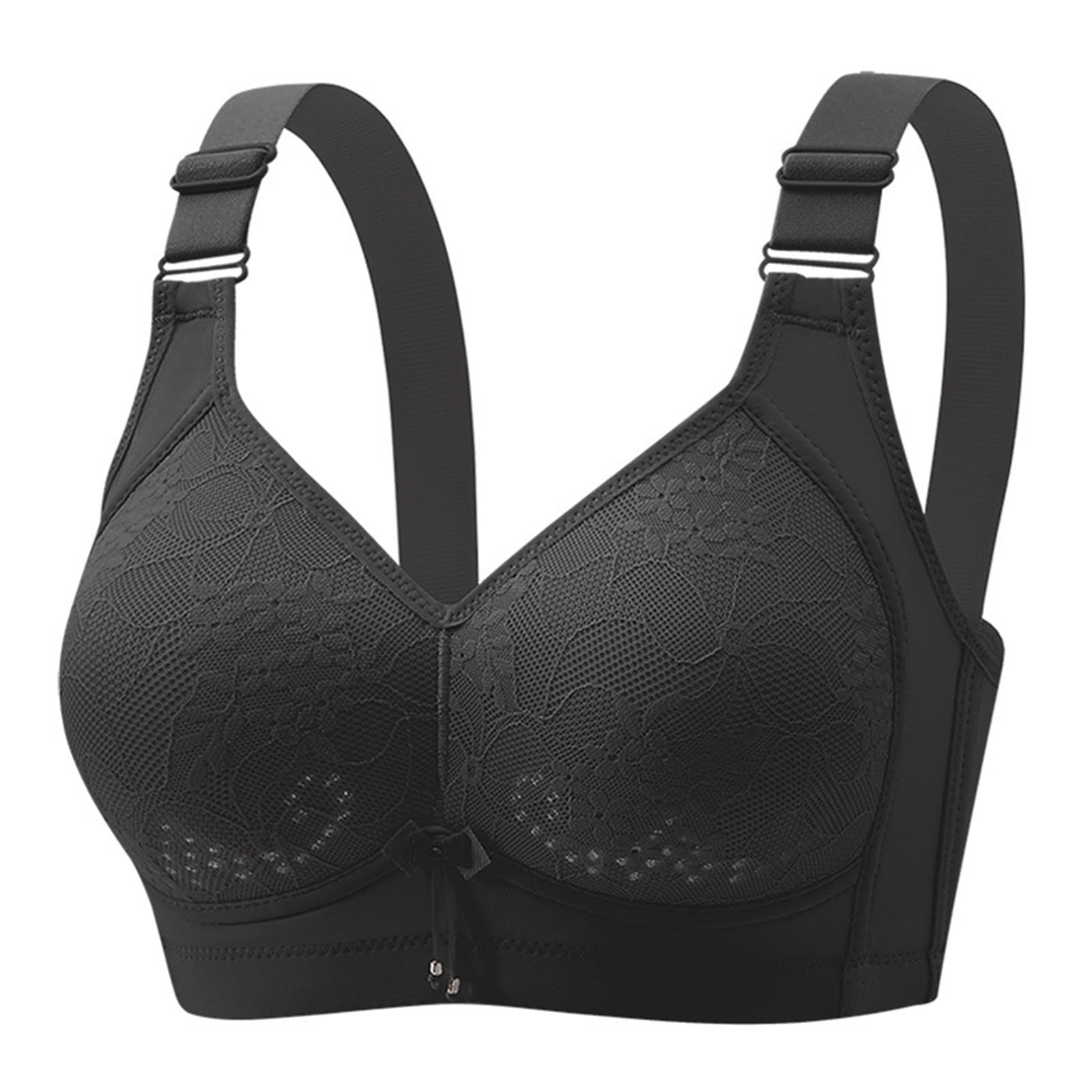 Daisy Bras for Older Women 2024 New Comfortable Convenient Front Close ...