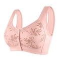 thumbnail image 1 of Daisy Bras for Older Women - Front Button, Convenient Snap, Everyday Sleep Bras, 1 of 4