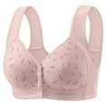 thumbnail image 1 of Daisy Bras for Women, 2025 New Daisy Bra for Seniors Front Closure No Underwire Wireless Snap Closing Bra, 1 of 5