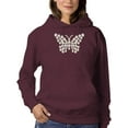thumbnail image 1 of Daisy Butterfly Hoodie Women -Image by Shutterstock, Female 3X-Large, 1 of 4