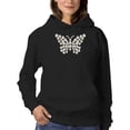 thumbnail image 1 of Daisy Butterfly Hoodie Women -Image by Shutterstock, Female Small, 1 of 4