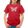 thumbnail image 1 of Daisy Butterfly T-Shirt Juniors -Image by Shutterstock,  Medium, 1 of 4