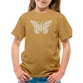 thumbnail image 1 of Daisy Butterfly T-Shirt Juniors -Image by Shutterstock,  Small, 1 of 4