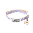thumbnail image 1 of Daisy Cat Collars, Cute Breakaway Safety Collar for Cats, Adjustable Floral Kitten Collar with Pendant, Spring Summer Pet Collar for Small Dogs Puppy, 1 of 3