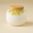 Daisy Ceramic Tea Storage Caddy - Airtight Organizer for Loose Leaf Tea ...
