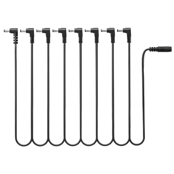 Daisy Chain Cable 9V Dc Adapter Plug Power Cord Guitar Pedal Chain Sport Supplies (1 to 8)