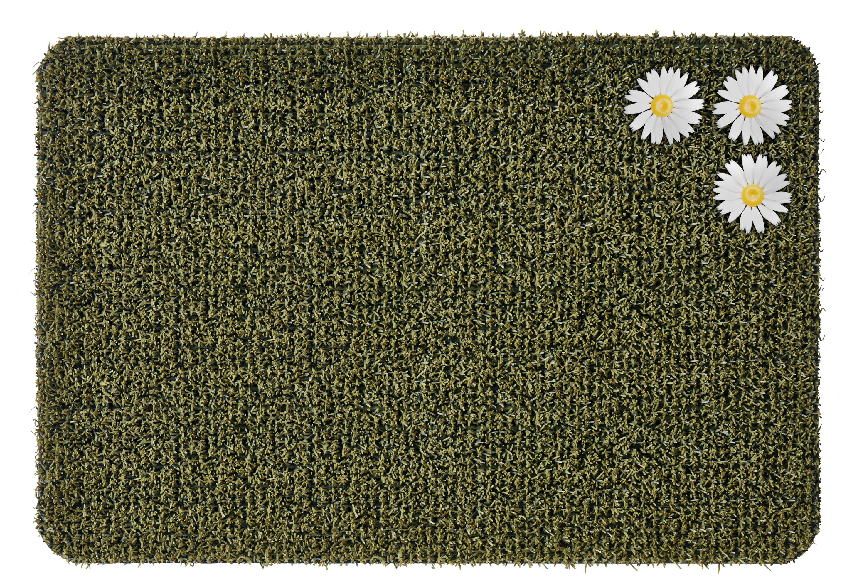 Daisy Classic AstroTurf Scraper Doormat 23.5 x 35.5 inch Urban Green Outdoor Use