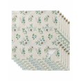 thumbnail image 1 of Daisy Cloth Napkins Set of 6 Reusable Dinner Napkins, Spring Flowers Eucalyptus Leaves Botanical Beige Cocktail Napkin Washable Table Napkins for Wedding/Holiday Party/Baby Shower 20"x20", 1 of 7