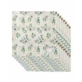 thumbnail image 1 of Daisy Cloth Napkins Set of 8 Reusable Dinner Napkins, Spring Floral Eucalyptus Leaves Botanical Beige Cocktail Napkin Washable Table Napkins for Wedding/Holiday Party/Baby Shower 20"x20", 1 of 7