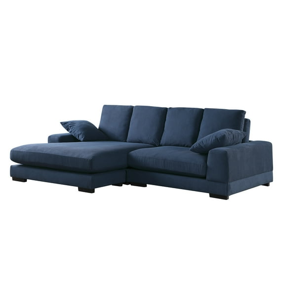 Daisy Convertible Sectional Sofa Couch with L-Shaped Design