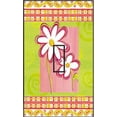 thumbnail image 1 of Daisy Cool & Groovy Single Toggle SwitchStix Peel and Stick Art Deco Switch Plate Cover Applique Washable Heat/Steam/Water-Resistant - 1 unit, 1 of 1
