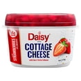 thumbnail image 1 of Daisy Cottage Cheese with Strawberry, 4% Milkfat, 6 oz Cup (Refrigerated) – 14g of Protein per Serving, 1 of 8