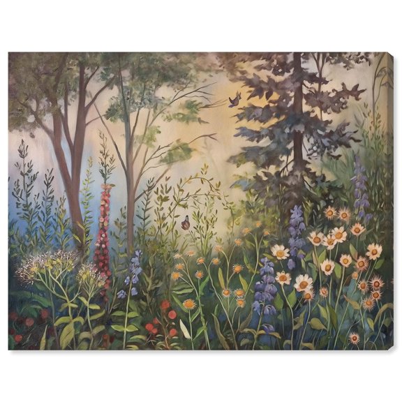 Daisy Dawn II Canvas Print Landscape Art by Art Remedy, Gallery Wrapped, 24 x 20