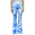 thumbnail image 1 of Daisy Del Sol High Waist Gypsy Comfy Yoga Ethnic Tribal Stretch Palazzo 70s Bell Bottom Fit to Flare Pants, 1 of 4