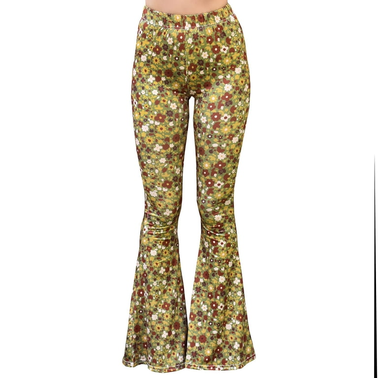 Daisy Del Sol High Waist Gypsy Comfy Yoga Ethnic Tribal Stretch