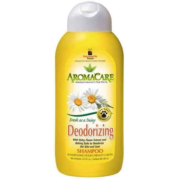 Daisy Deodorizing Pet Shampoo Gentle Cleansing Flower Extract Baking Soda 13.5oz