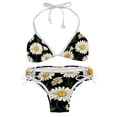 thumbnail image 1 of Daisy Detachable Sponge Adjustable Strap Bikini Set Two-Pack Swimsuits for Women, 1 of 6