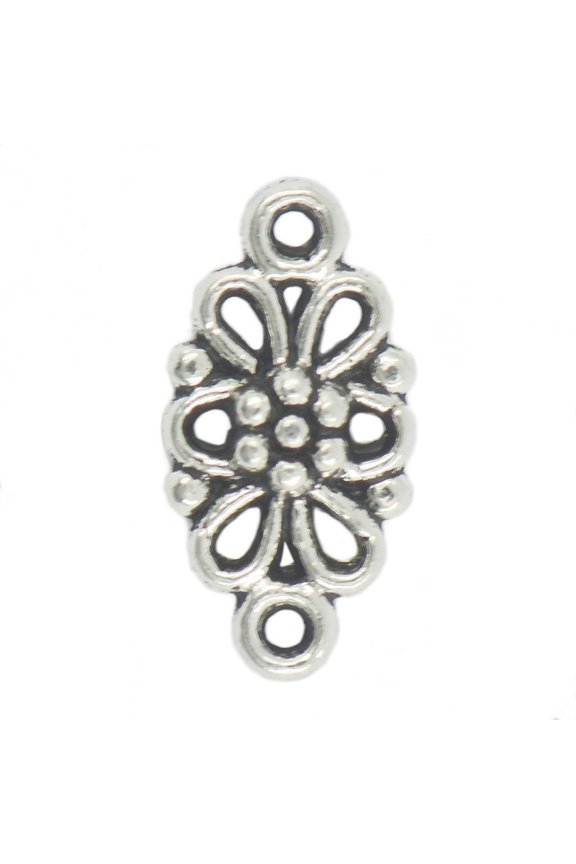 Daisy Diamond Pattern Jewelry Findings Charms Connectors