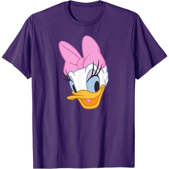 Daisy Duck Face DTG Print Unisex T-Shirt