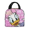 thumbnail image 1 of Daisy Duck Lunch Bag,Anime Lunchbox,Reusable Insulated Lunch Bag,Women Men Work Picnic Travel 8.5 X 5 X 8 In, 1 of 8
