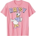 thumbnail image 1 of Daisy Duck Simple Portrait DTG Print Unisex T-Shirt,Light Pink Color,Size 2T, 1 of 5