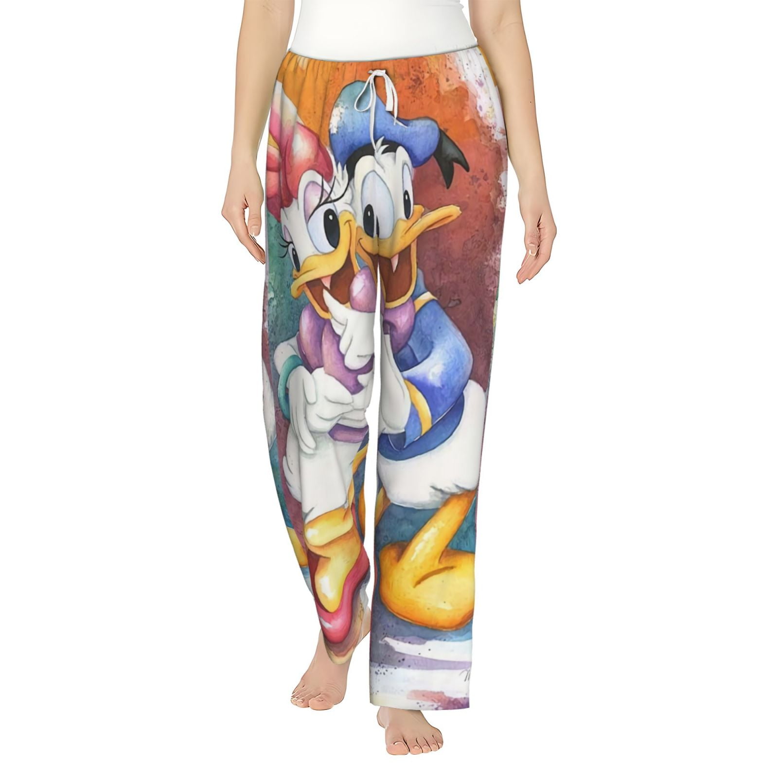 Daisy Duck Women'S Comfort Lounge Pajama Pants With Pockets And ...