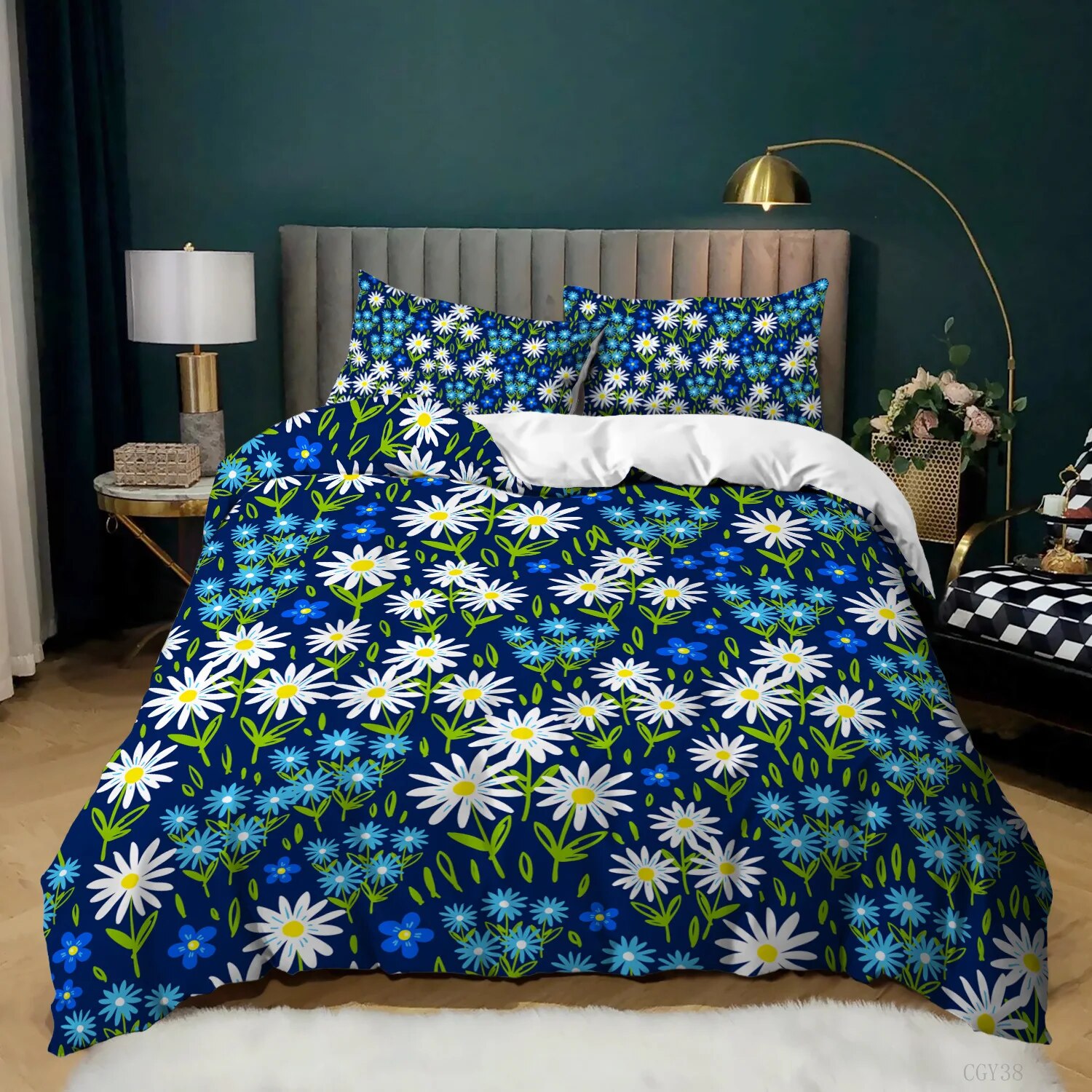 Pharmacy Pattern Print Duvet Cover Bedding Set