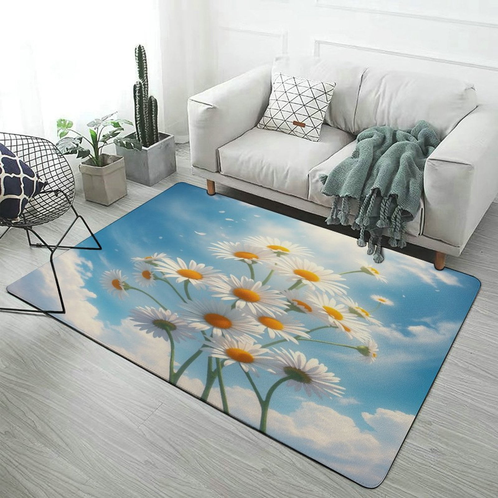 Daisy European Living Room Carpets Rugs Luxury Bedroom Study R Rug ...