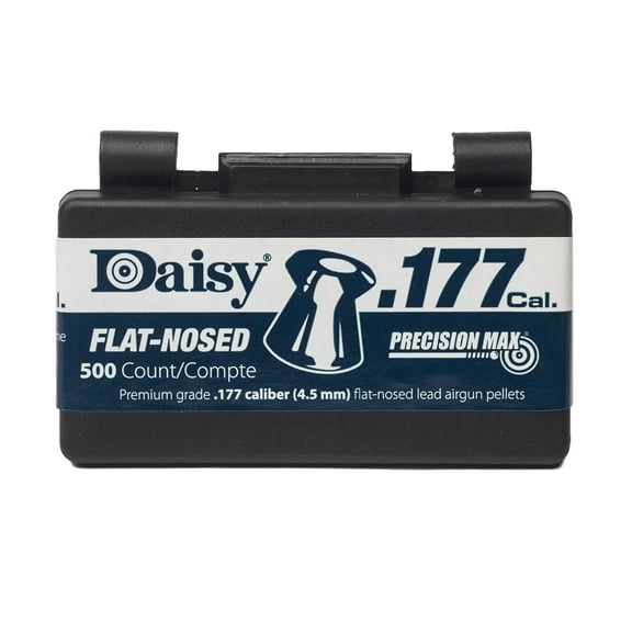 Daisy Flat Nose Air Gun Pellets 177 Caliber 7.29 Grain 500PK